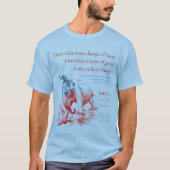 "Er is veel meer gevaar voor schade.." Raglan T-shirt (Voorkant)