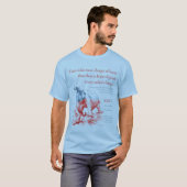 "Er is veel meer gevaar voor schade.." Raglan T-shirt (Voorkant volledig)