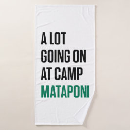 Er is veel te doen in Camp Mataponi Badhanddoek