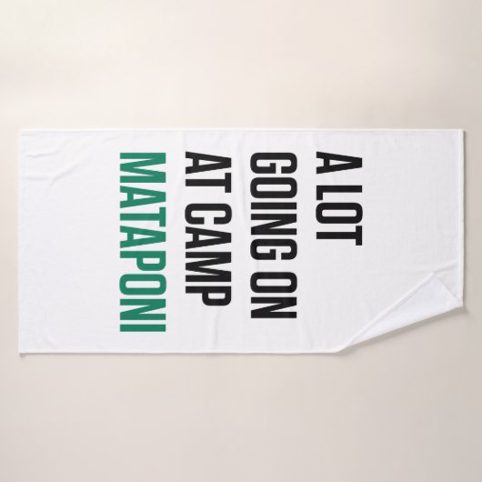 Er is veel te doen in Camp Mataponi Badhanddoek (Badhanddoek)