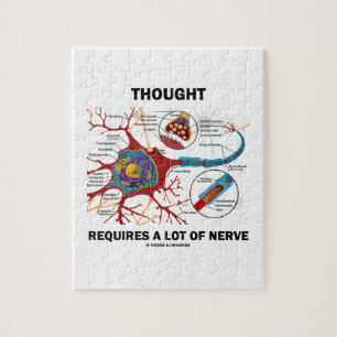 Er is veel zenuwen nodig (neuron/synapse) legpuzzel