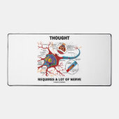 Er is veel zenuwsynapse nodig bureaumat (Voorkant)