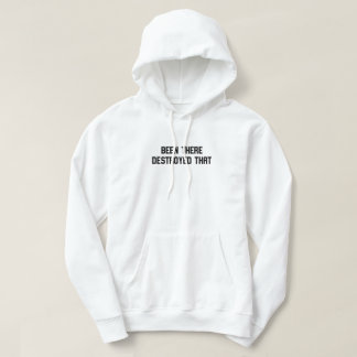 Er is vernietigd dat hoodie