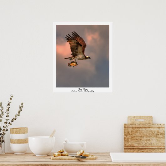 Er is vis poster (Keuken)