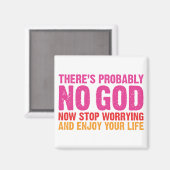 Er is waarschijnlijk geen God Magneet (Voorkant / Achterkant)