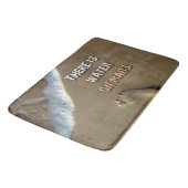 Er is water op Mars Bath Mat. Badmat (Gekanteld)