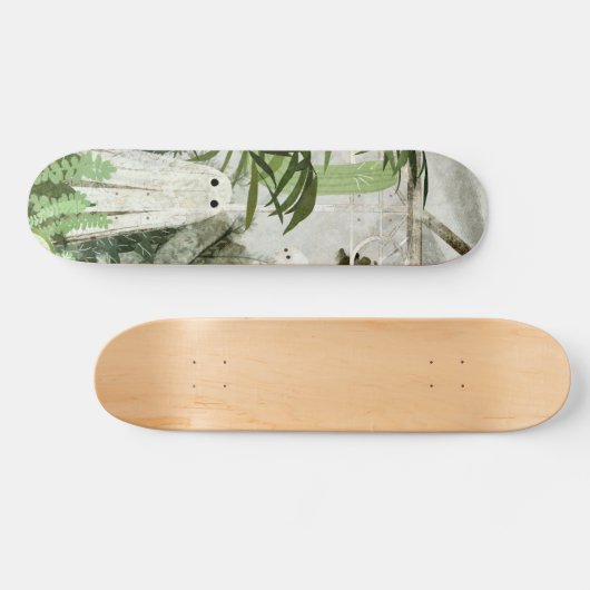 Er is weer een geest in de kas... persoonlijk skateboard (Horizontaal)