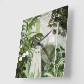 Er is weer een geest in de kas... vierkante klok (Hoek)