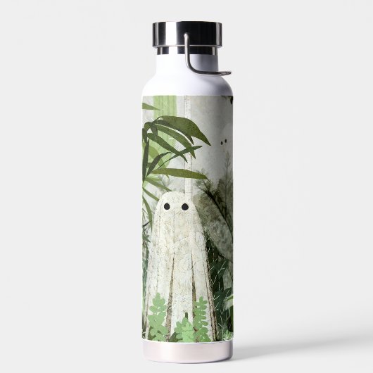 Er is weer een geest in de kas... waterfles (Links)