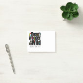 Er is Wonder in de Wilde. Adventure Wanderlust Post-it® Notes (Kantoor)