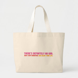 Er is zeker geen God Grote Tote Bag