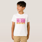 Er is zeker geen God (Verticaal) T-shirt (Voorkant volledig)