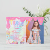 Er is zo lief op maat gemaakte foto kaart (Staand voorkant)