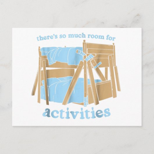 Er is zoveel ruimte voor activiteiten broeders briefkaart (Voorkant)