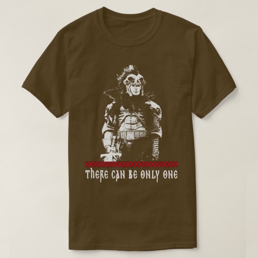 er kan maar één zijn t-shirt (Design voorkant)