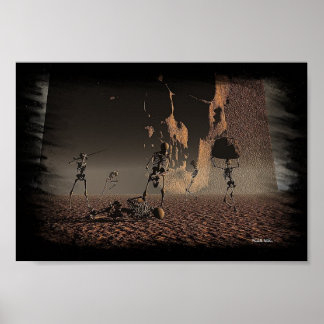 Er kan slechts één poster