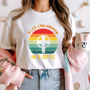 Er kan veel gebeuren in 3 dagen T-shirt; Pasen T-shirt
