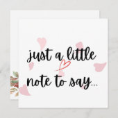 Er komt een baby aan Zwangerschapsaankondigingskaa Kaart (Voorkant / Achterkant)