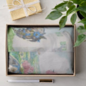 "Er komt een herenman" van Heinrich Lefler Tissuepapier (Geschenk)