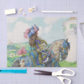 "Er komt een herenman" van Heinrich Lefler Tissuepapier (Craft)