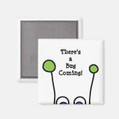 Er komt een insect aan! magneet (Voorkant / Achterkant)