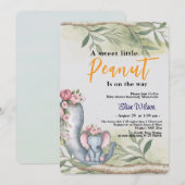 Er komt een klein beetje pinda aan kaart (Voorkant / Achterkant)