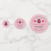 Er komt een klein lief insect ladybug confetti (Voorkanten)