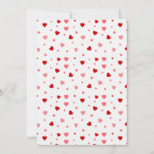 Er komt een klein schatje aan Baby Shower Kaart (Achterkant)