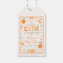 Er komt een klein schatje aan Oranje baby shower