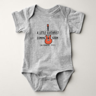 Er komt een kleine gitarist aan Cute Rocker Romper