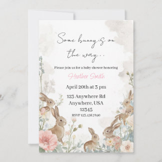 Er komt een konijn aan kaart