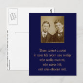 Er komt een punt in je leven als je je realiseert briefkaart (Voorkant / Achterkant)