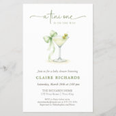 Er komt een Tini One aan Budget Baby Shower Flyer (Voorkant)