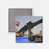 Er liggen 762 mm ronden op de vrachtwagen magneet (Voorkant / Achterkant)