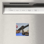 Er liggen 762 mm ronden op de vrachtwagen magneet (Insitu (Vaatwasser))