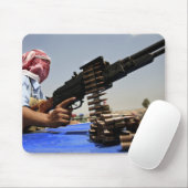 Er liggen 762 mm ronden op de vrachtwagen muismat (Met muis)