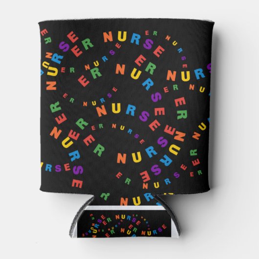ER Nurse Black Blikjeskoeler (Voorkant)
