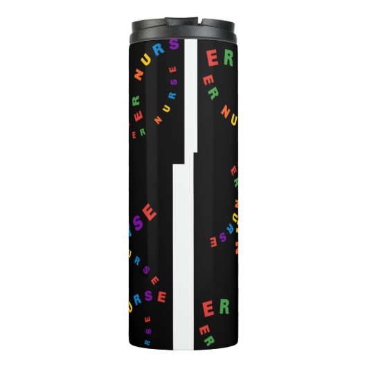 ER Nurse Black Thermosbeker (Achterkant)