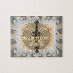 ER Nurse Caduceus Legpuzzel