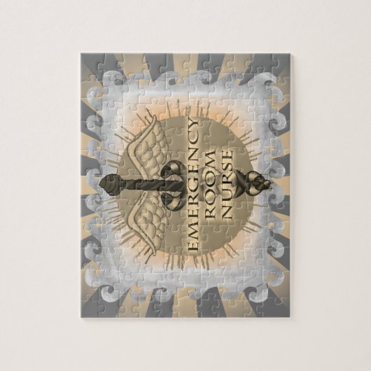 ER Nurse Caduceus Legpuzzel (Verticaal)