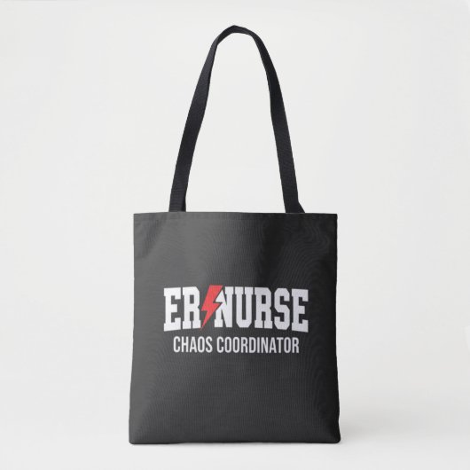 ER Nurse Chaos Coordinator Tote Bag (Voorkant)