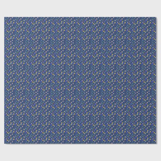 ER Nurse Navy Blue Cadeaupapier (Vlak)