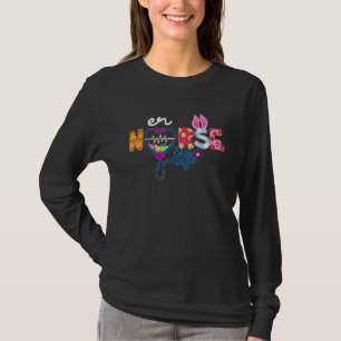 Er Nurse Play Bunny Love Stethoscope Rn Nurse T-shirt