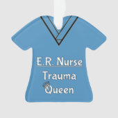 ER Nurse Scrubs Ornament (voorkant)