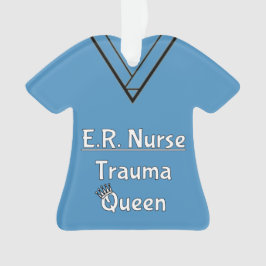 ER Nurse Scrubs Ornament