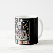 Er Nurse Skeleton Koffiemok (Voorkant rechts)