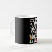 Er Nurse Skeleton Koffiemok (Voorkant links)