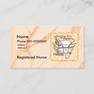 ER Nurse Visitekaartje
