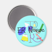 ER Ontwerp van verpleegkundige medische apparatuur Magneet (Voorkant / Achterkant)