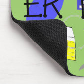 ER Ontwerp van verpleegkundige medische apparatuur Muismat (Hoek)